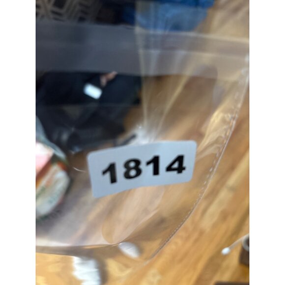 Lanston Navy Blue Halter Top XS Adjustable Drawstring Hem Lightweight Blend Made - Picture 10 of 10